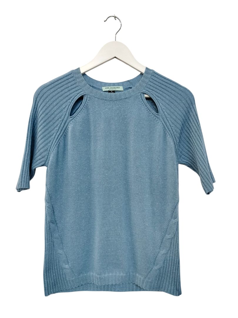 Kate Sylvester | Blue Top | Size 10