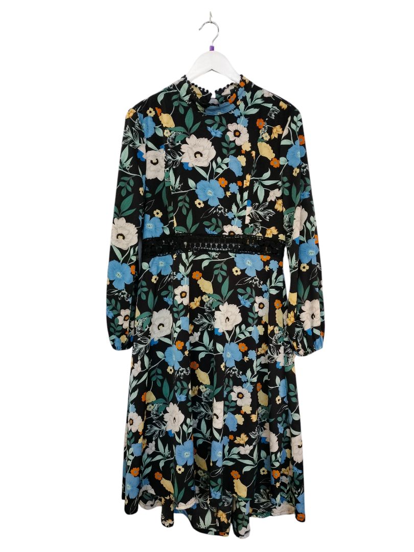 Boohoo | Floral Dress | Size 16