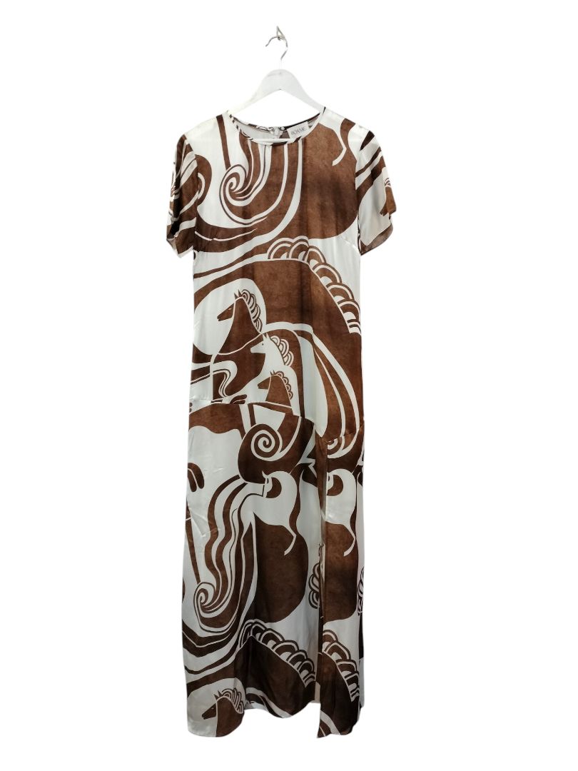 Roame | brown/white Dress | Size 4