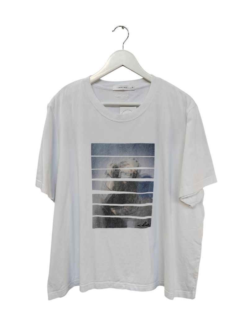 I Love Ugly | White Top | Size XL