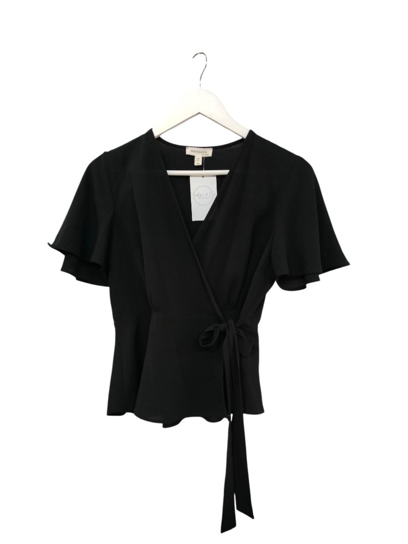 Monteau | Black Top | Size M