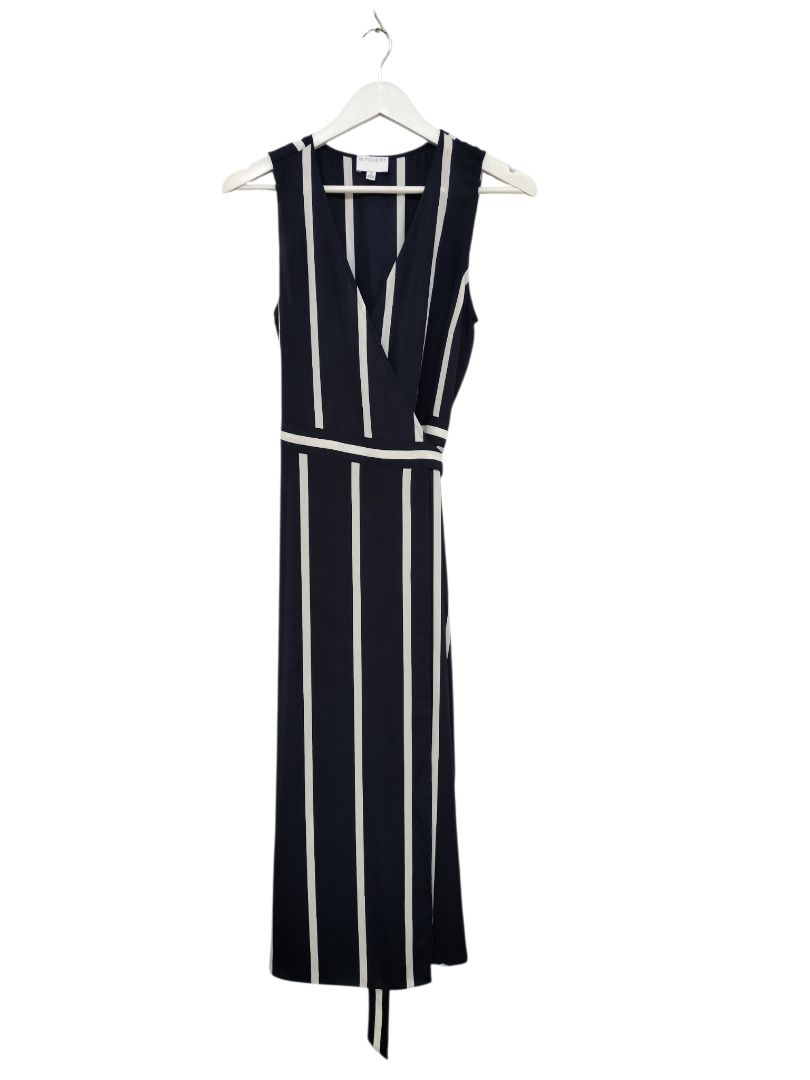 Witchery | Navy and White Stripe Dress | Size 10