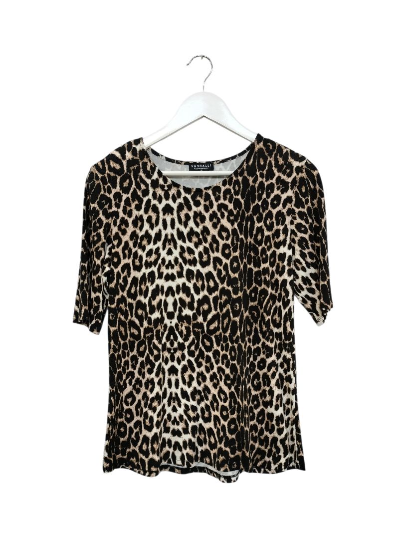 Vassalli | Animal Print Top | Size 10
