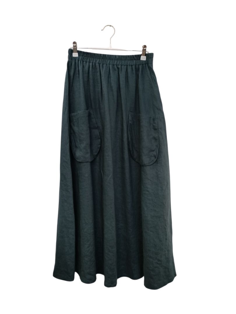 Eb & Ive | Blue Skirt | Size M/L