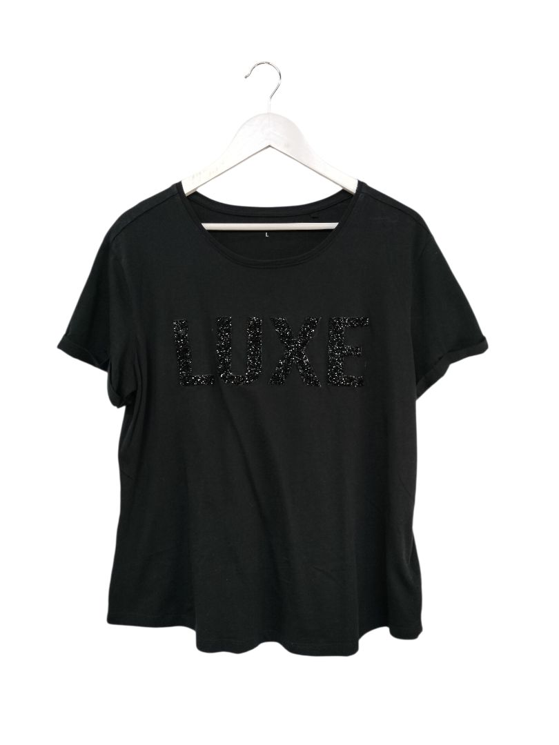 Brilliant Basics | Black Top | Size L