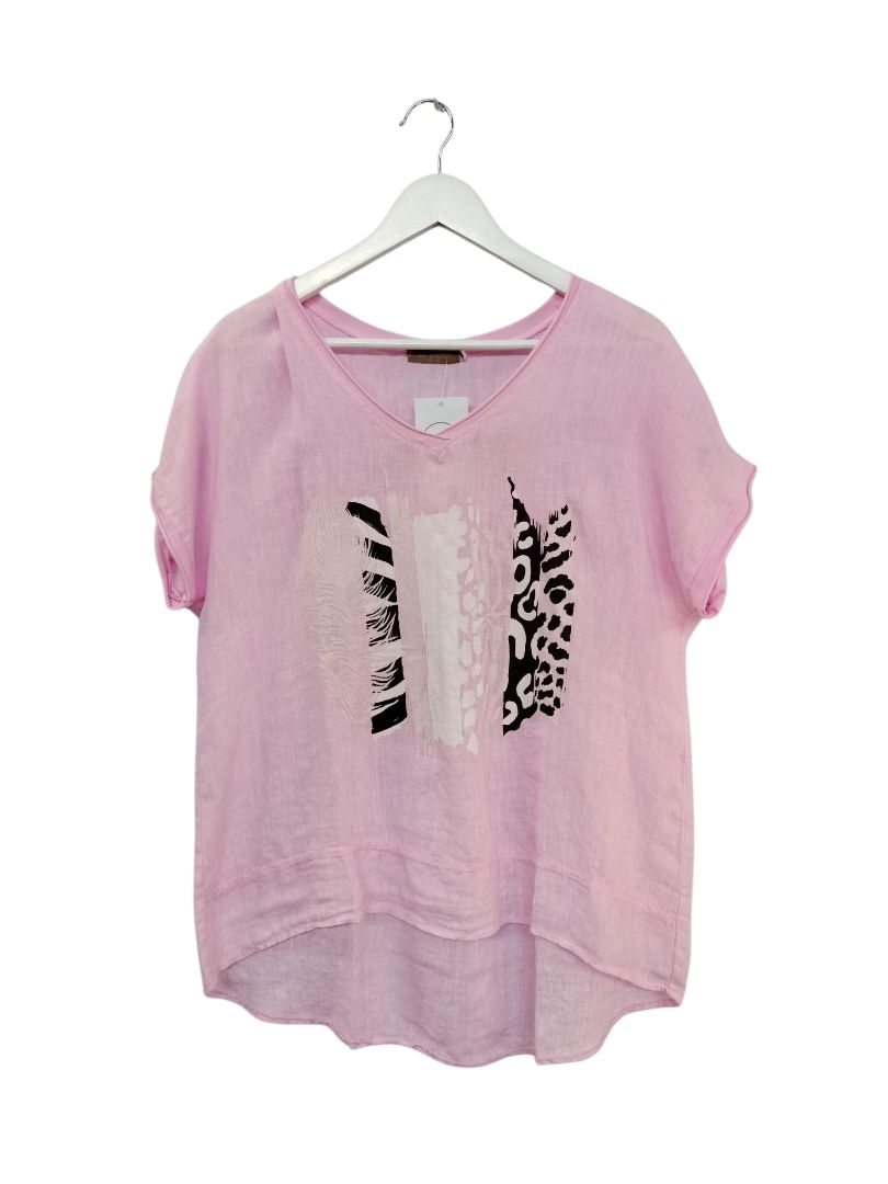 La Strada | Pink Top | Size S