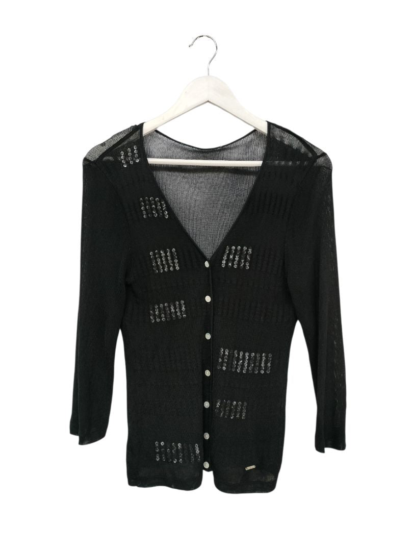 Line 7 | Black Cardigan | Size Approx S