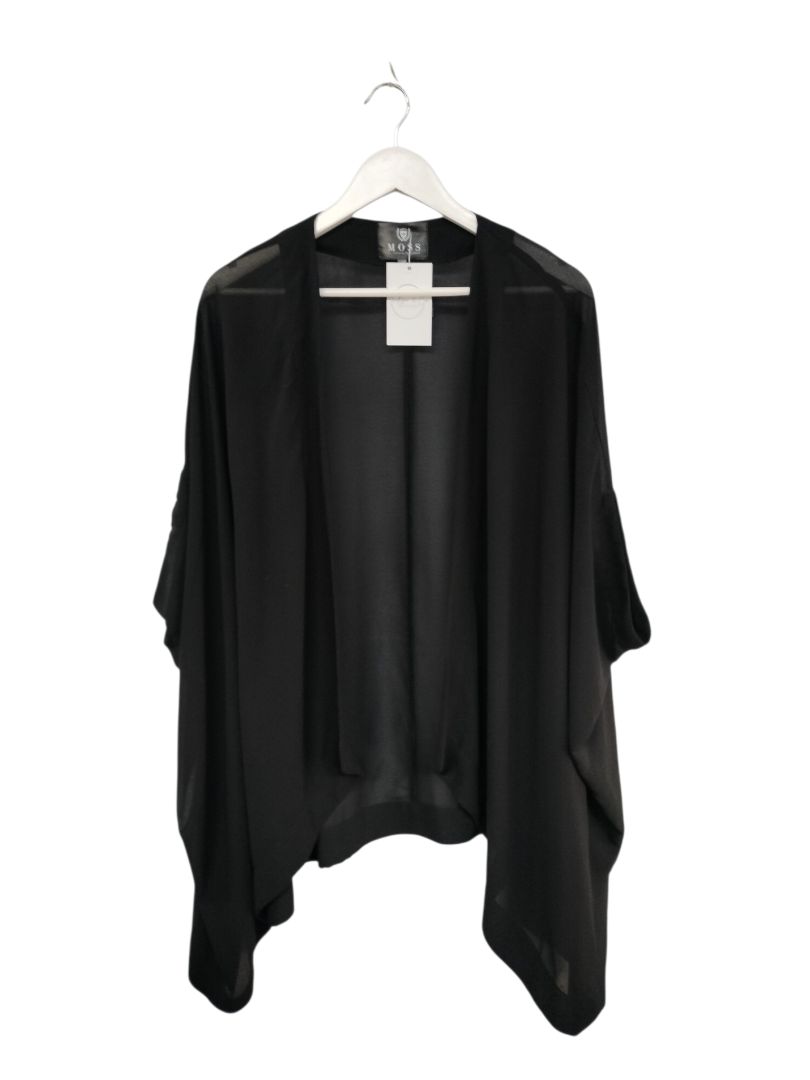 Moss | Black Cardigan | Size 8