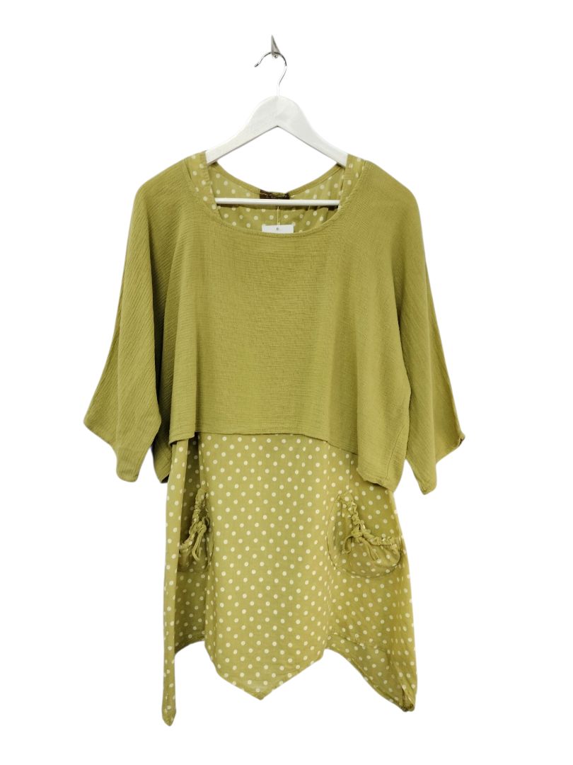 Valentyne | Green Dress | Size S/M