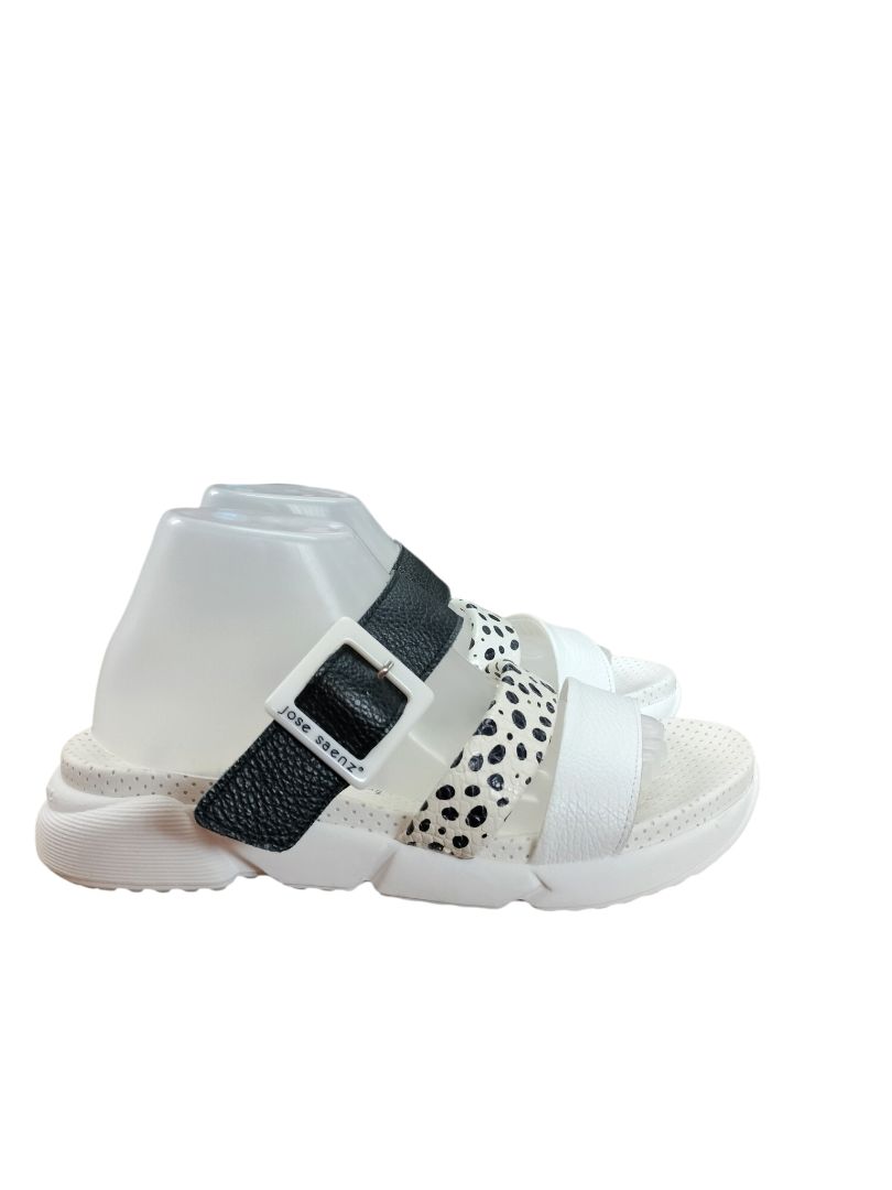 Jose Saenz | Animal Print Sandals | Size 41