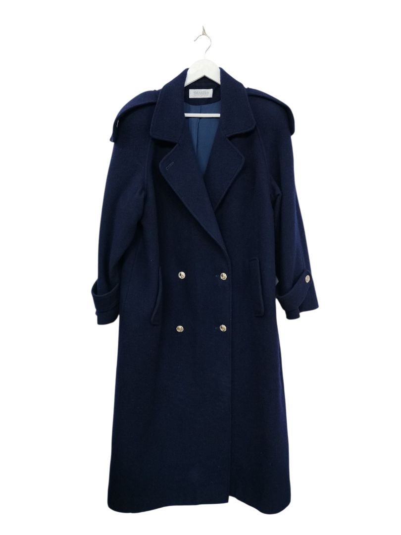 Smarti | Navy Coat | Size 14