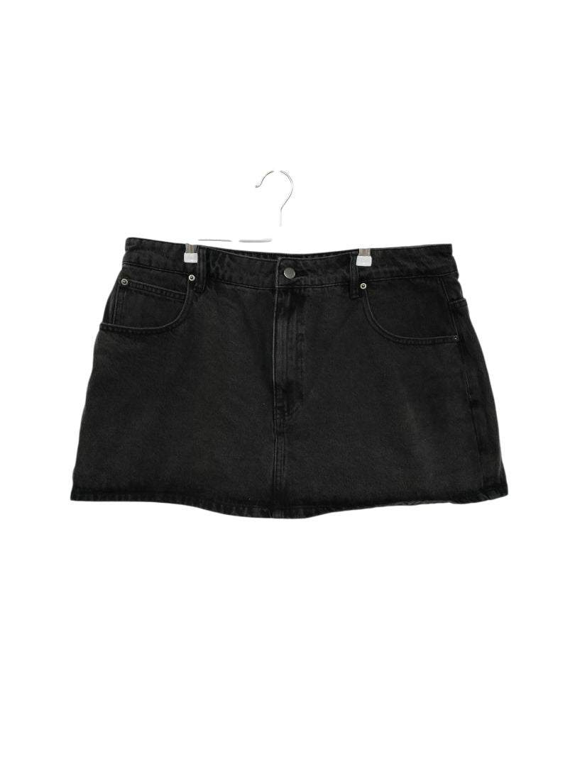 Showpo | Black Skort | Size 18
