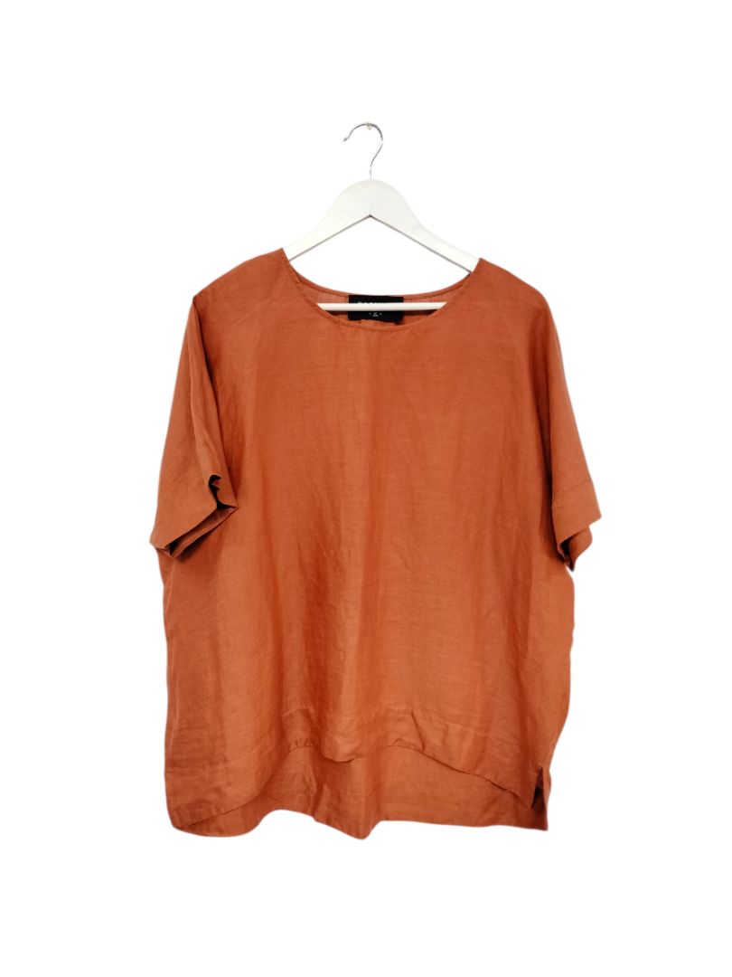 Decjuba | Rusty Orange Top | Size M