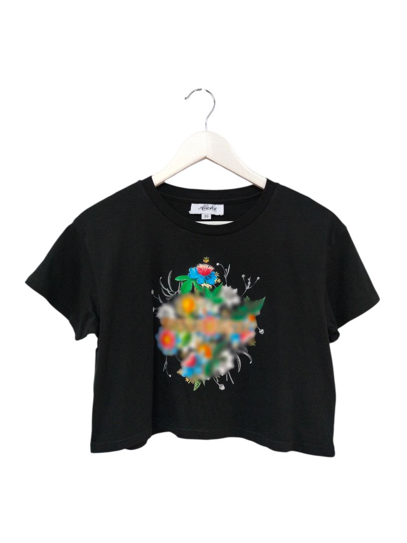 Alaska Tees | Black Tee Shirt | Size XS