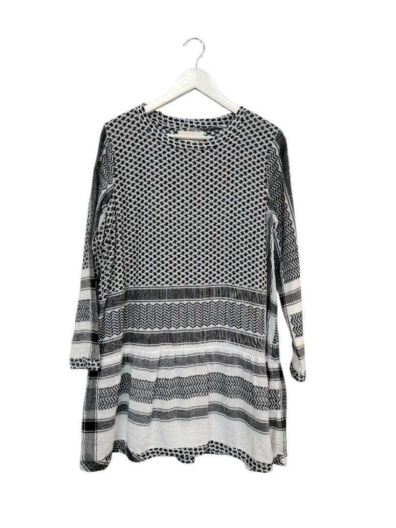 Cecilie Copenhagen | Black/White Dress | Size S