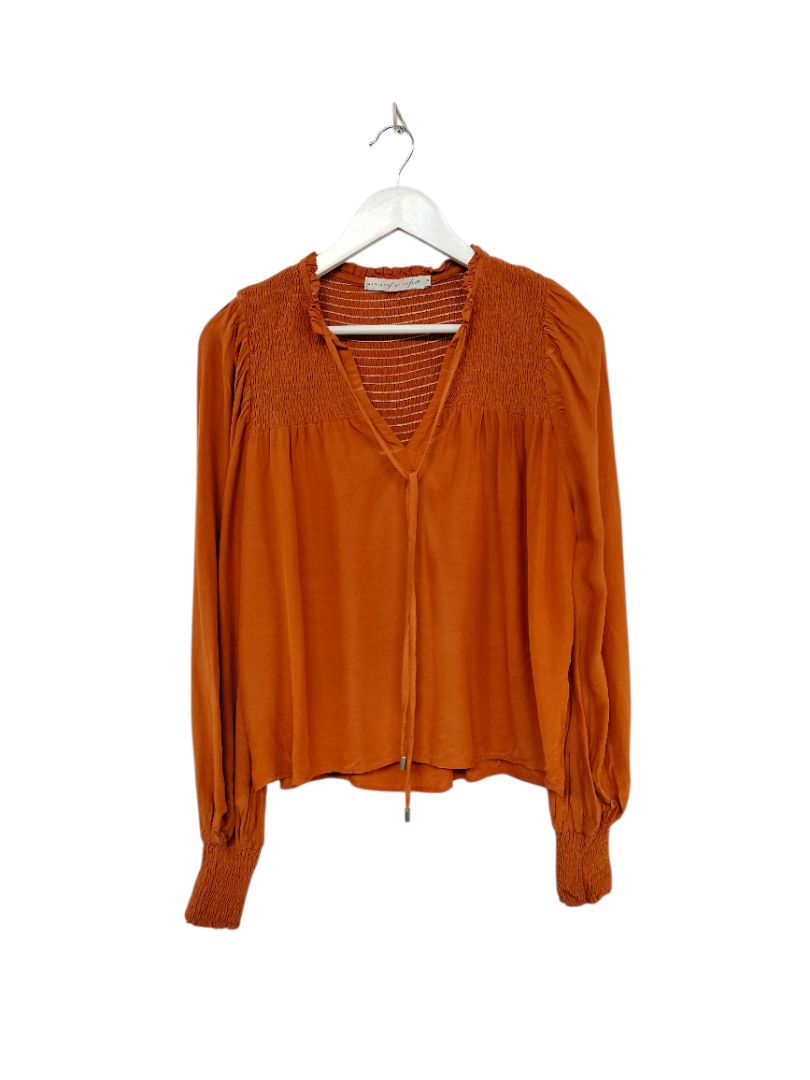 Ministry of Style | Rusty Orange Top | Size 8