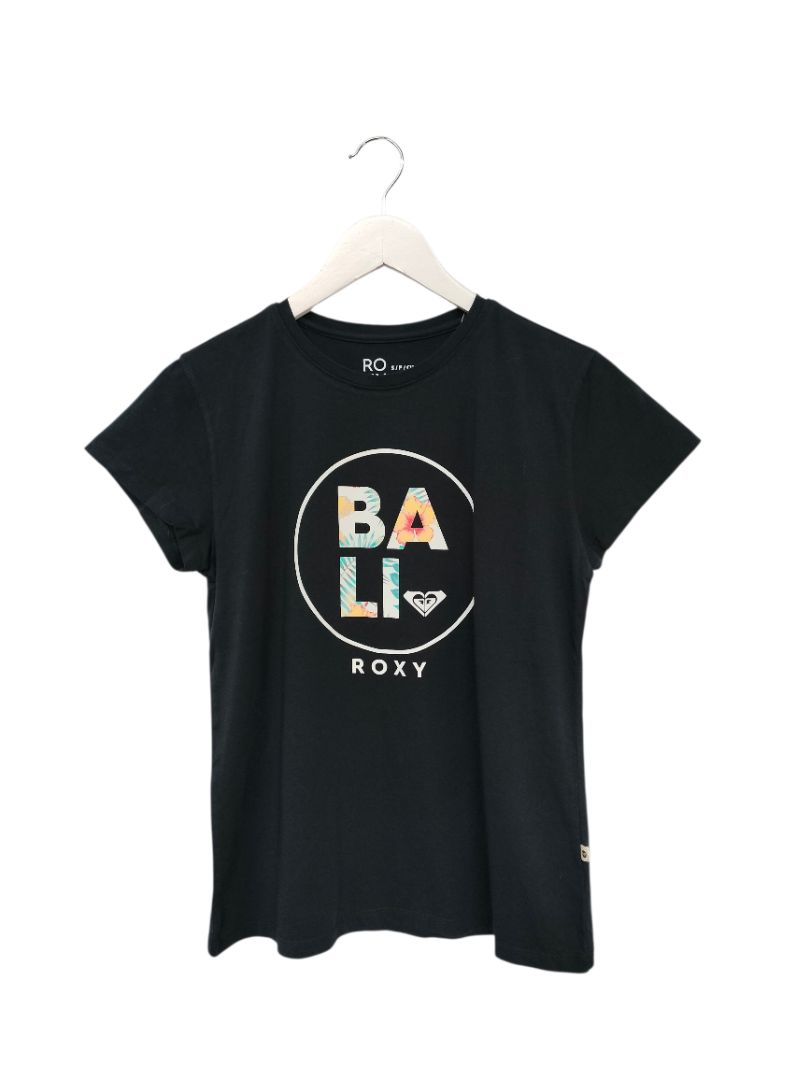 Roxy | Black Tee Shirt | Size 8