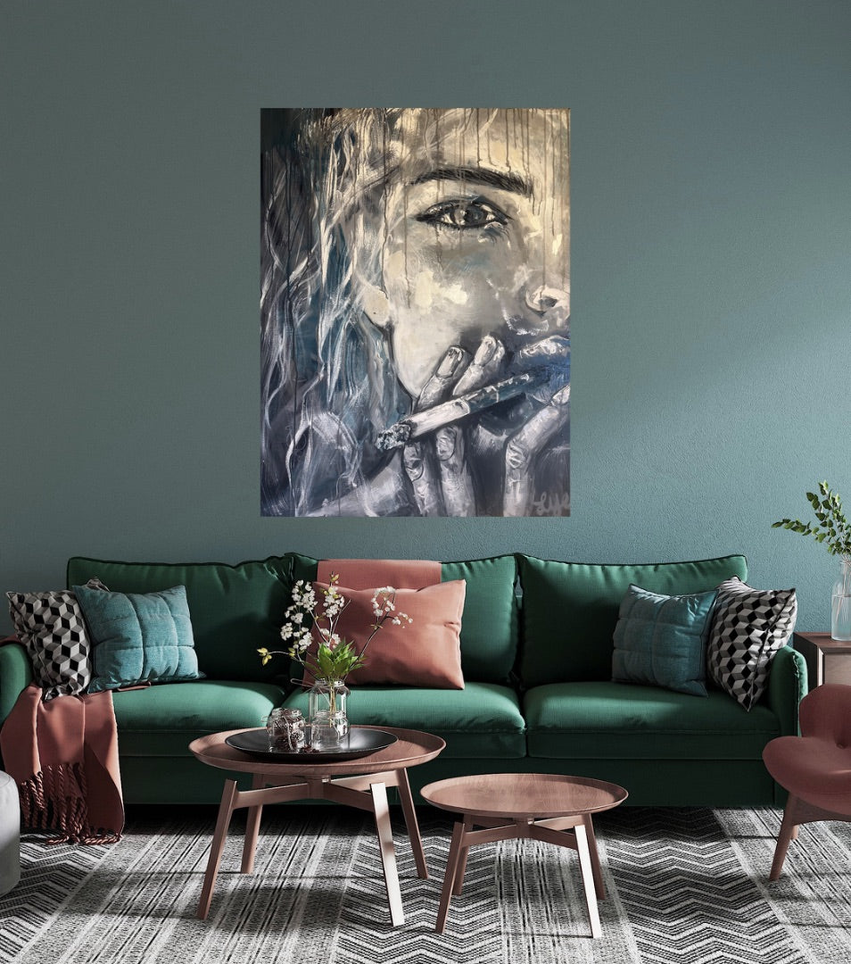 | Laura Painting | Size 80 x 100cm