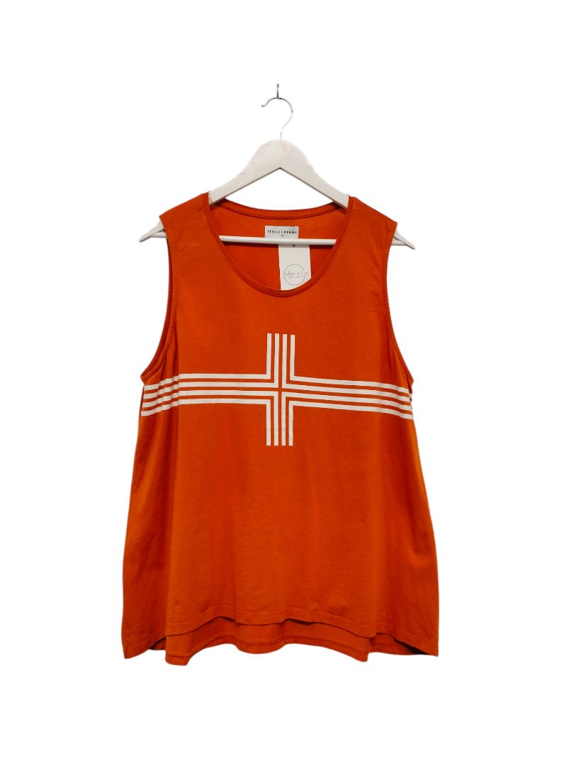 Stella + Gemma | Orange Top | Size 14