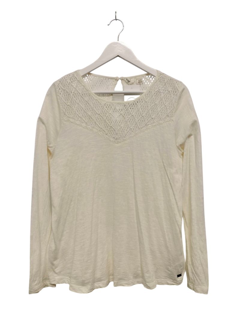 Roxy | Off White Top | Size M