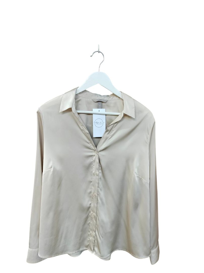 H&M | Cream Top | Size 16