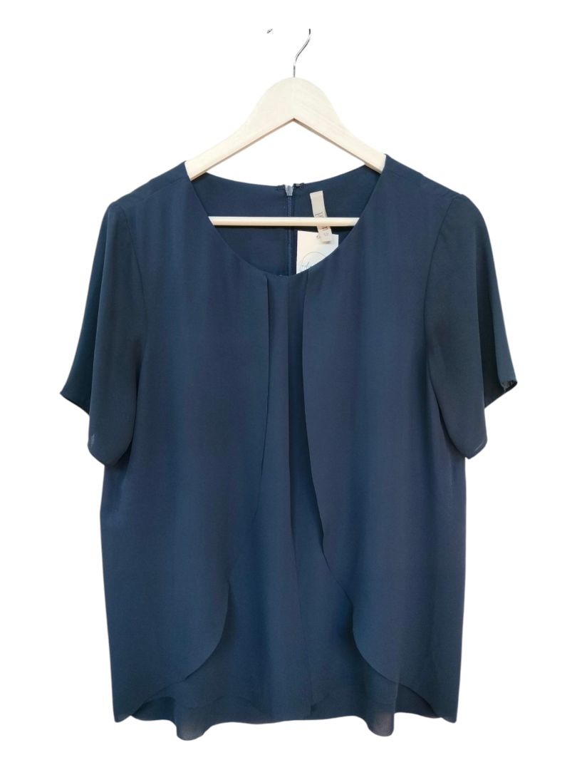 Preen | Navy Top | Size 12