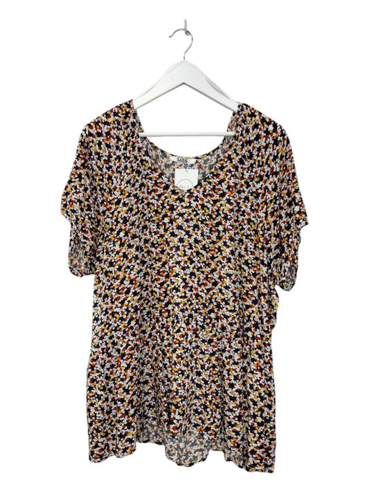Sass | Floral Top | Size 18
