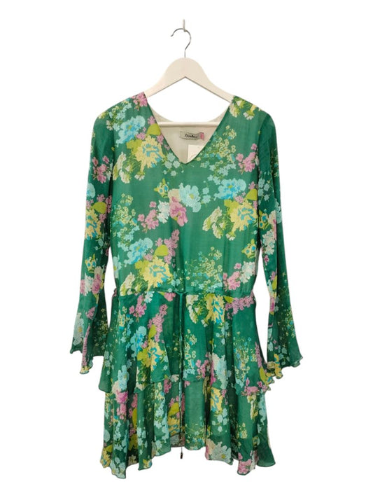 Tuesday | Green Floral Dress | Size XS
