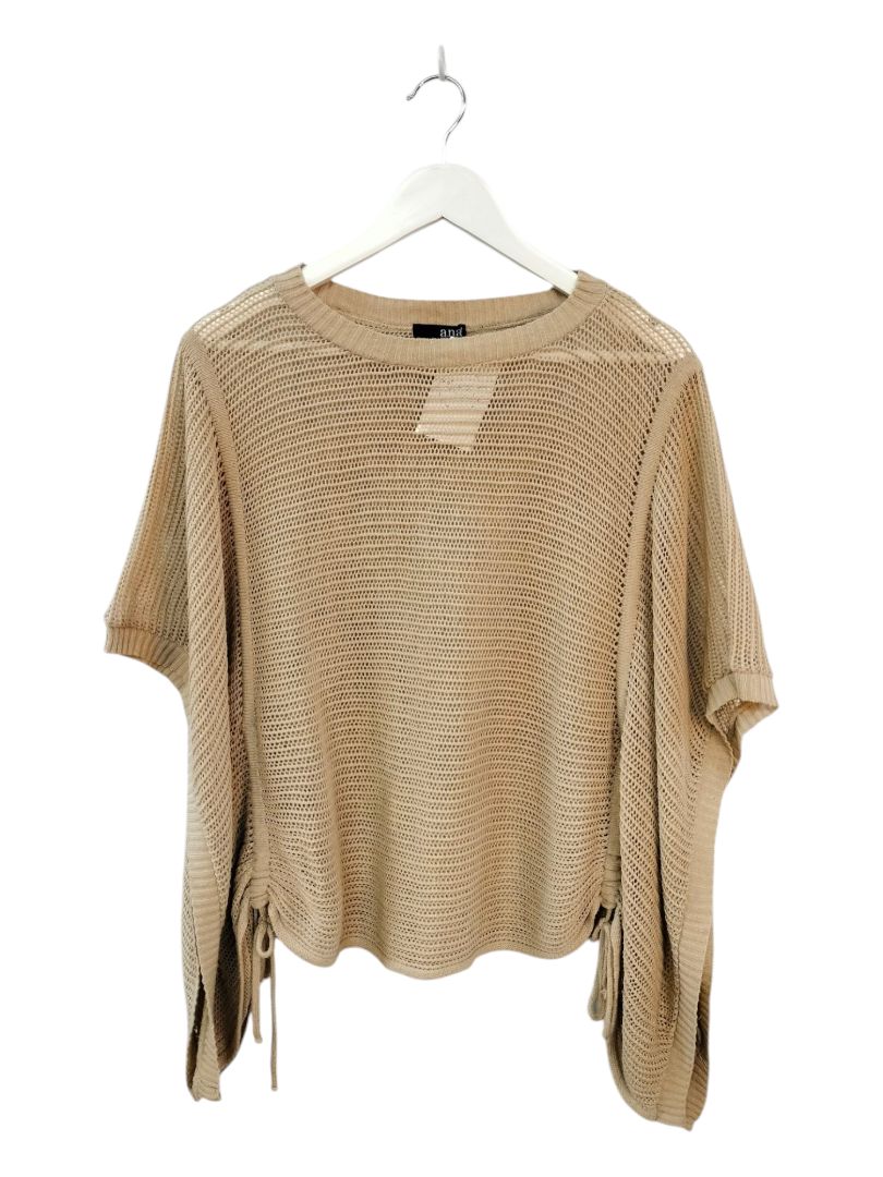 Ana | Beige Top | Size S/M