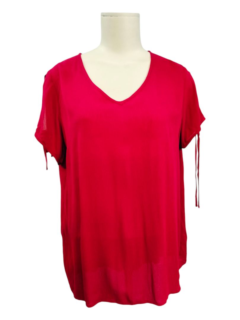 K & K | Burgandy Top | Size S