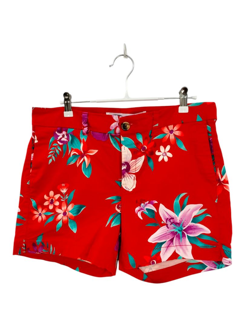Old Navy | Red/Floral Shorts | Size 8
