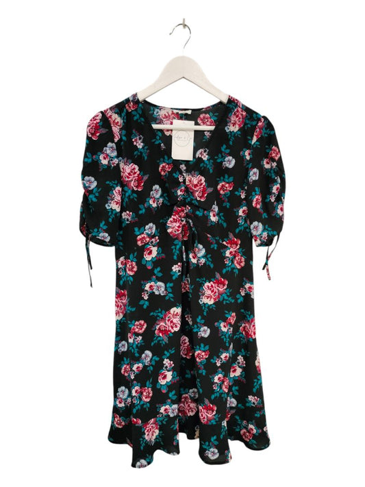 Lily Loves | Floral blue and green Top | Size 10