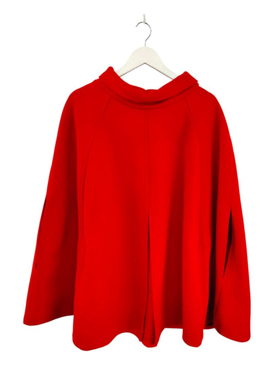 C-reed | Red Poncho/Coat | Size M/L
