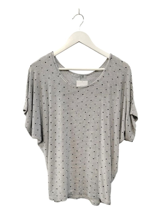Betty Basics | Stripe/Dots Top | Size 12