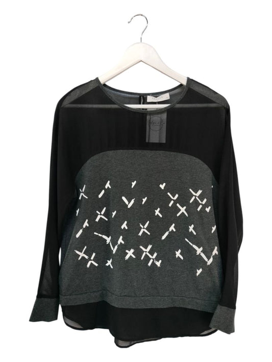 Seduce NZ | Black and Grey Top | Size 12