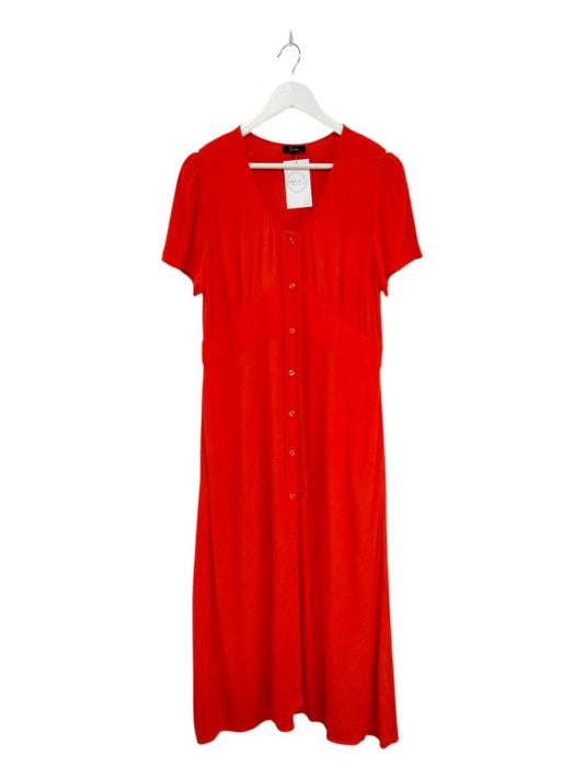 Drama the Label | Orange Dress | Size 14