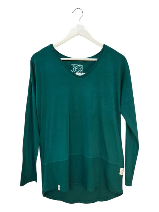 Elm | Emerald Green Top | Size 8