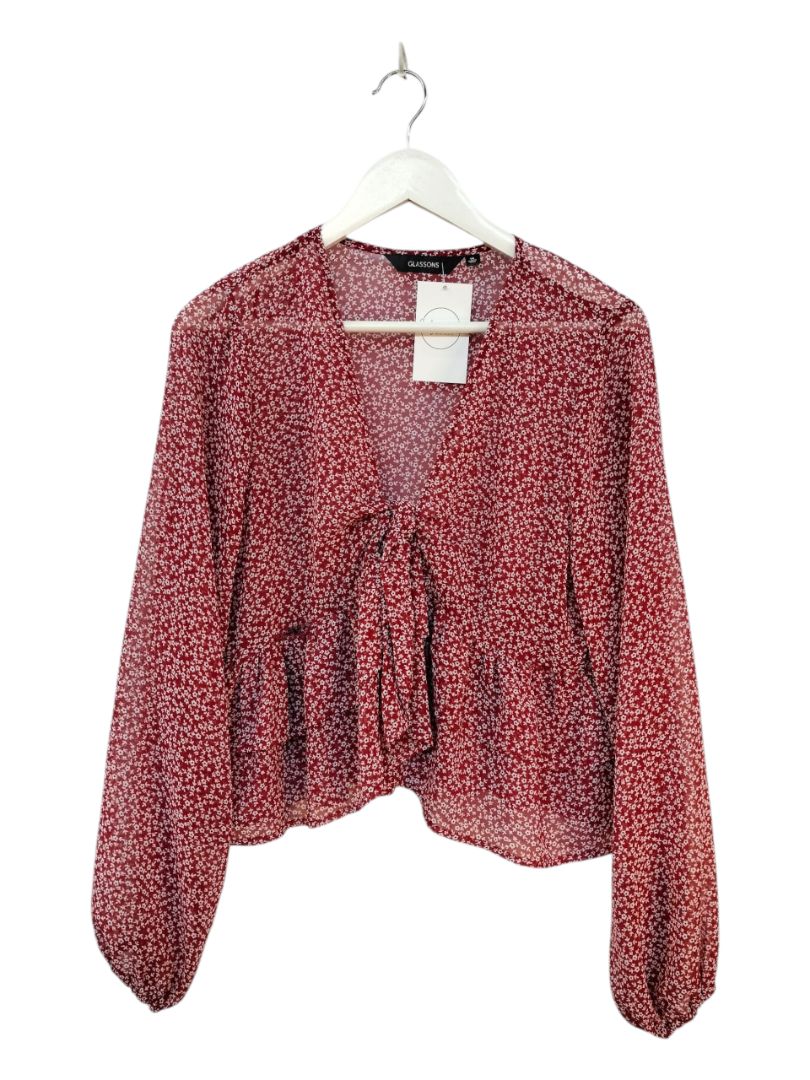 Glassons | Red Top | Size 14