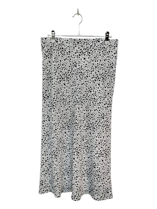 Glassons | White/Black Skirt | Size 10