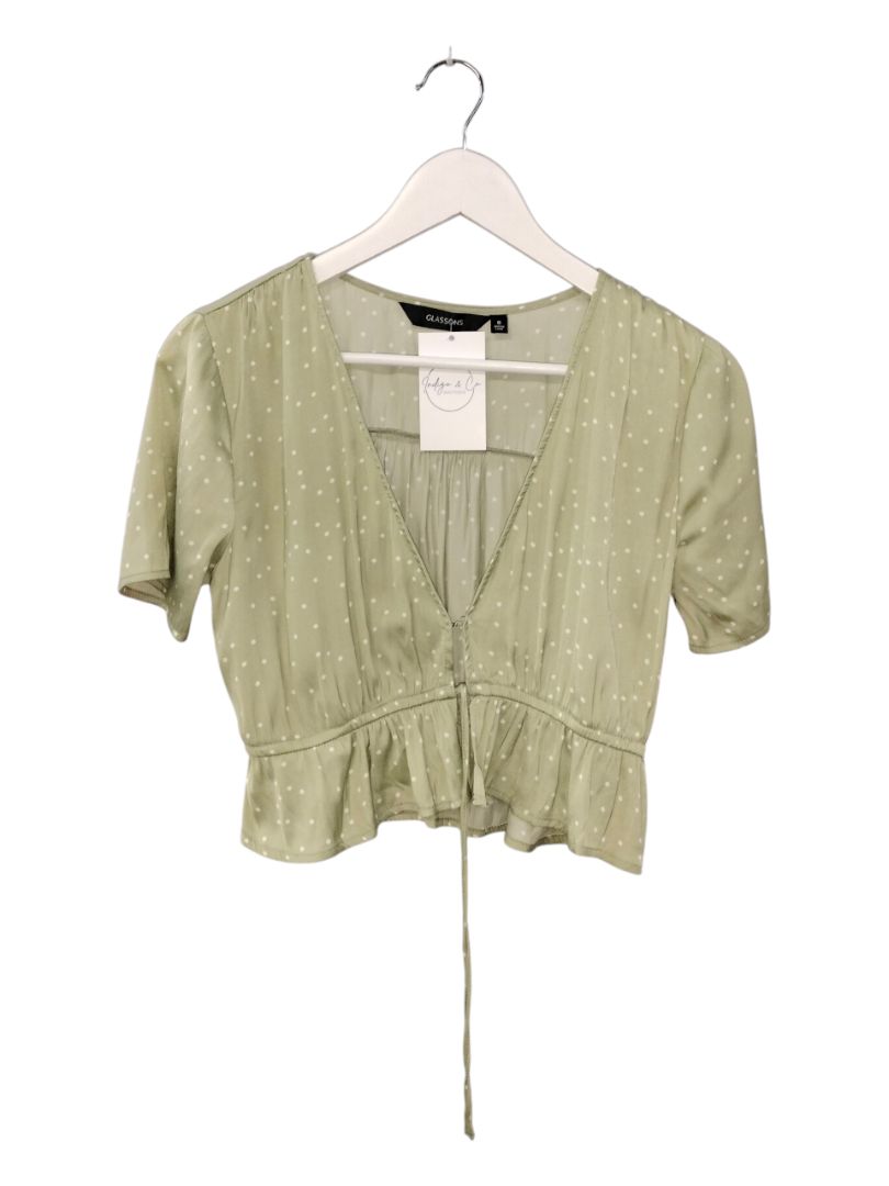 Glassons | Green Top | Size 8
