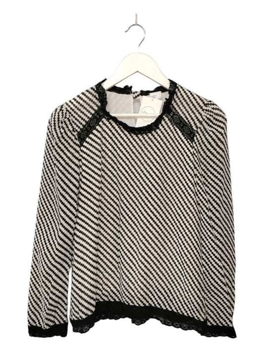 Leo+Be | Black/White Top | Size 8
