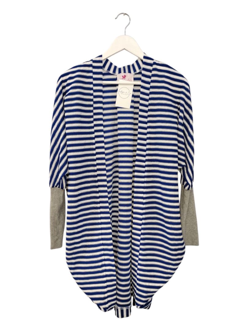 Charlo | Blue/White Cardigan | Size OS