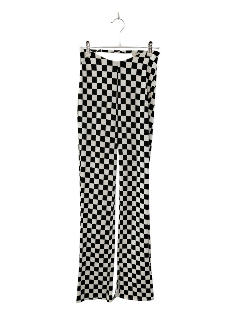 H&M | Black and White Check Pants | Size XS