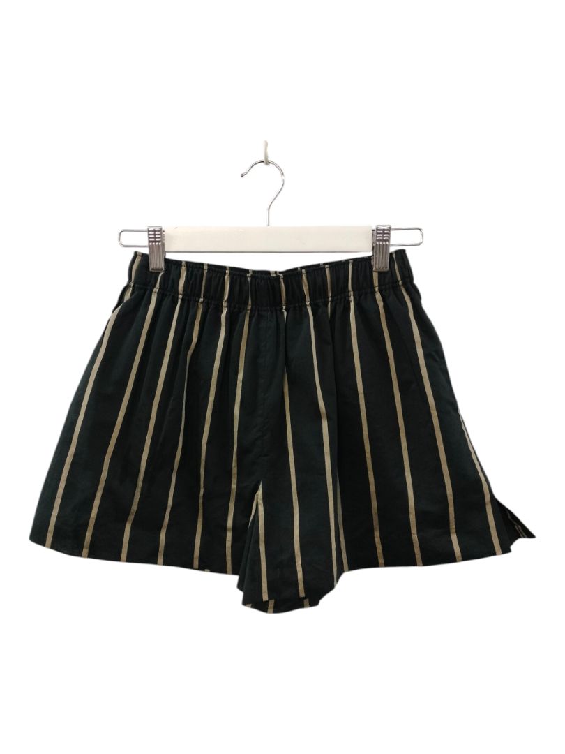 Marle | Black/Brown Shorts | Size XS