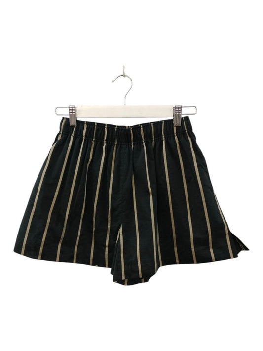 Marle | Black/Brown Shorts | Size XS