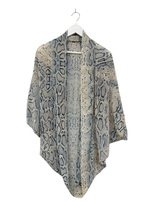 Unknown | Animal Print Cardigan | Size Unknown