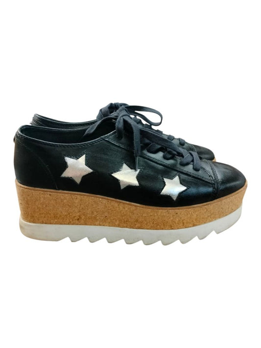 Steve Madden | Black with silver stars Shoes | Size 10
