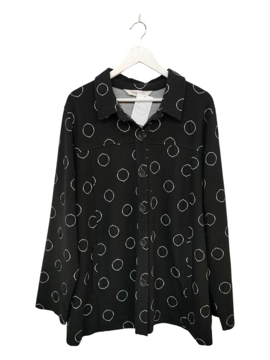 Virtuelle | Black With Dots Jacket | Size M