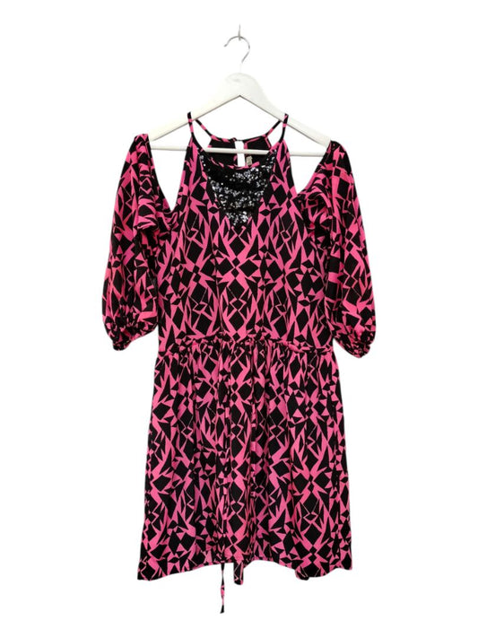 PIA | Pink/Black Dress | Size Approx S