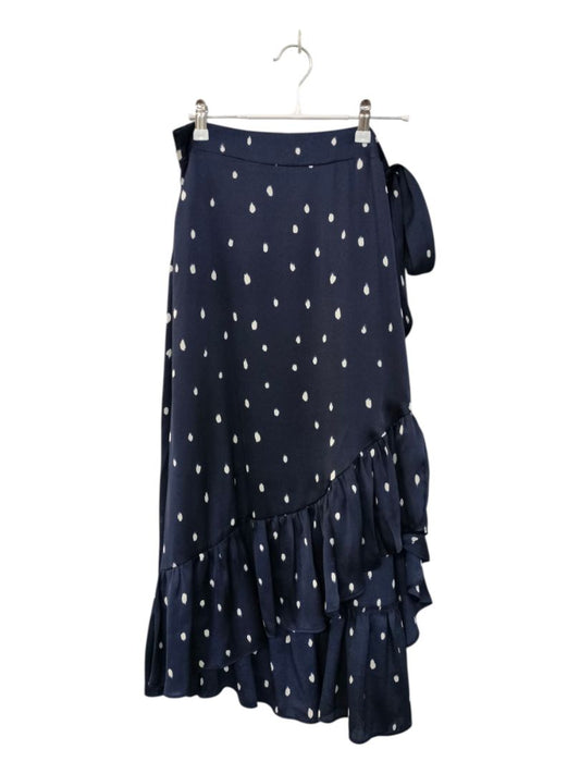 PIA | Navy With Dots Skirt | Size M